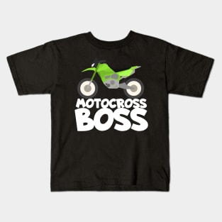 Motocross boss Kids T-Shirt